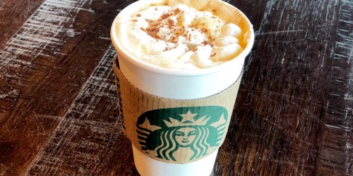 20% Off Starbucks Hot, Iced & Blended Beverages at Target