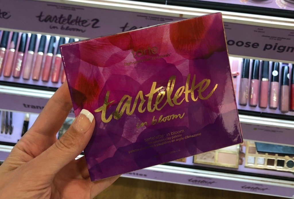 Eye shadow pallet in store from Tarte at ULTA