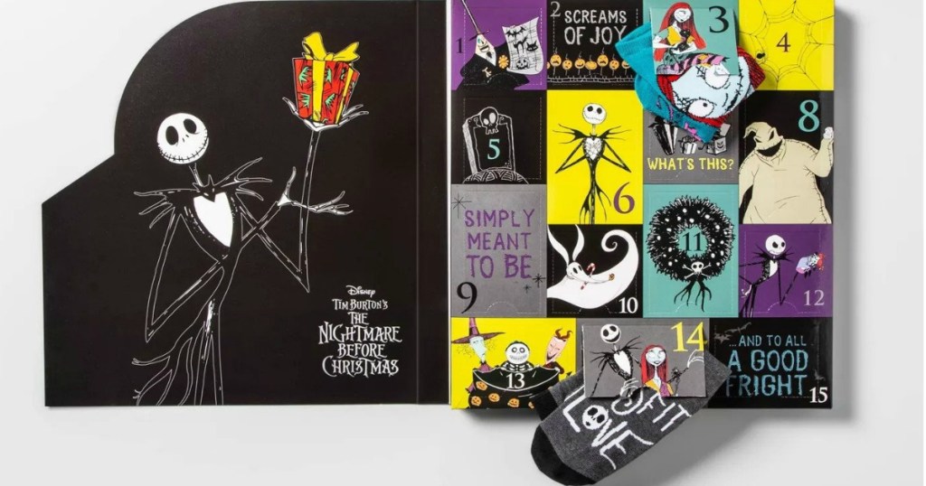 The Nightmare Before Christmas Sock Advent Calendar