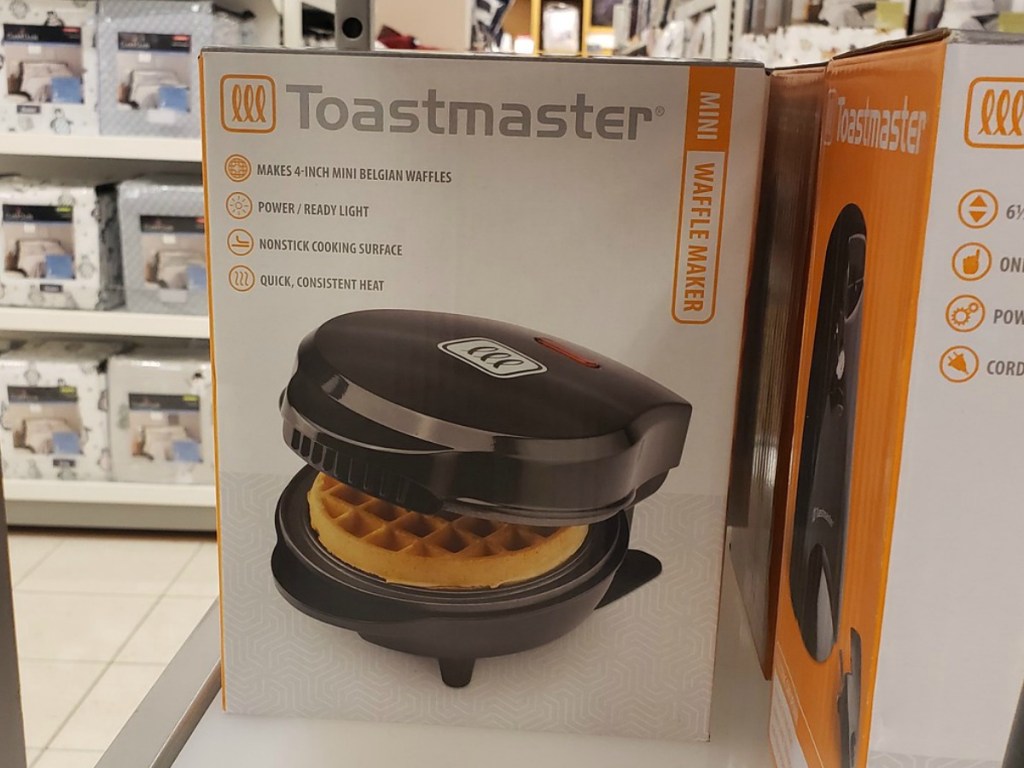 Mini Waffle Maker on display at Kohl's