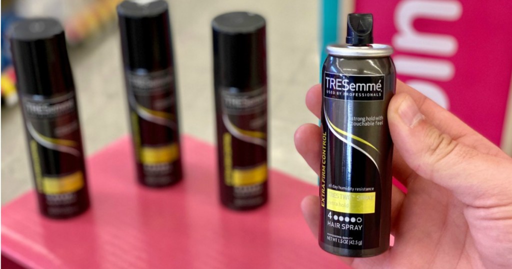 Tresemme Hairspray at Walgreens