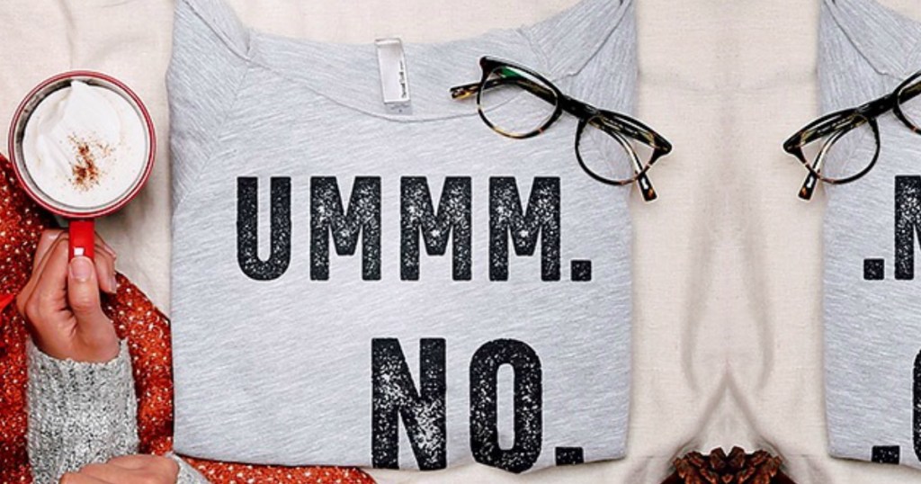 ummm no womens sweatshirt