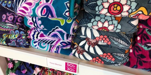 Vera Bradley XL Throw Blanket Only $18 Shipped (Regularly $65)