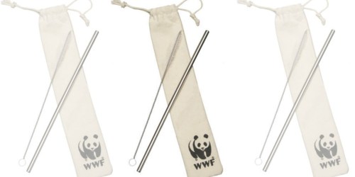 Free Reusable Straw Kit from World Wildlife Fund
