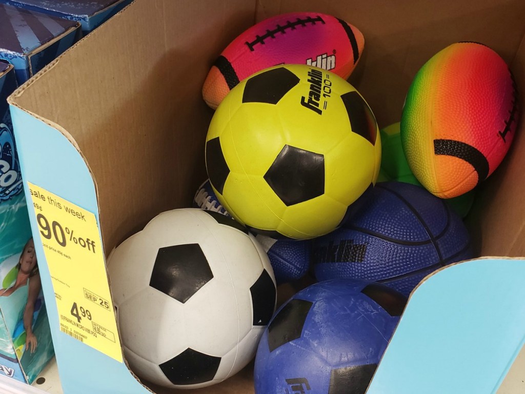 Walgreens Micro Sports Balls