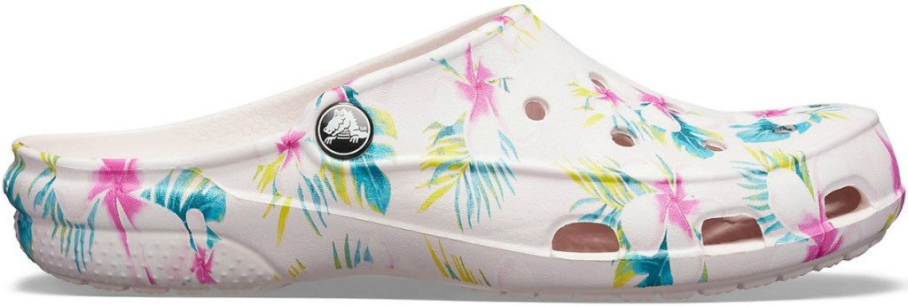 Women's floral print clog style Crocs