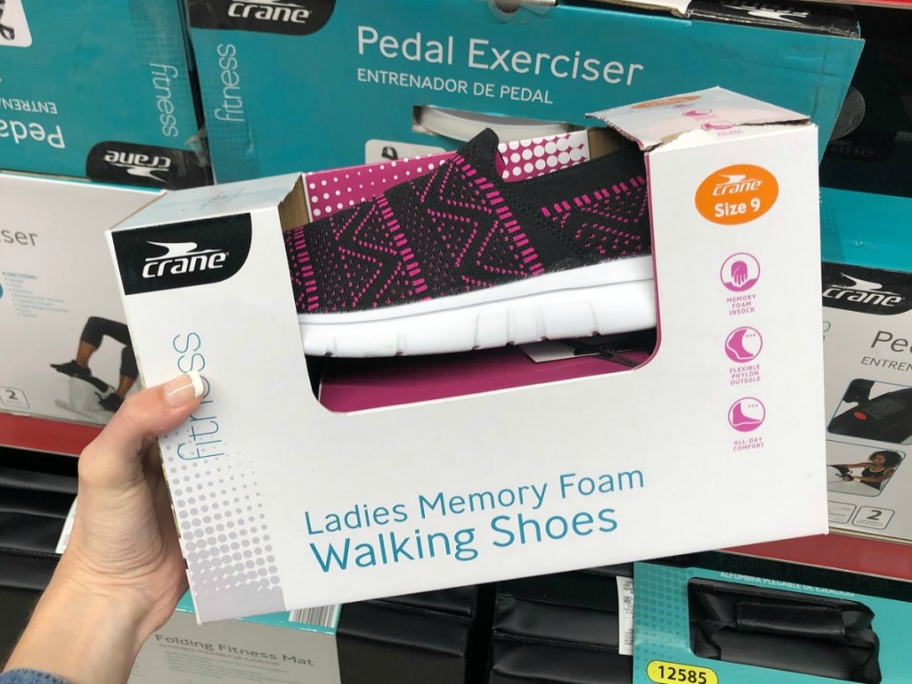 aldi memory foam walking shoes