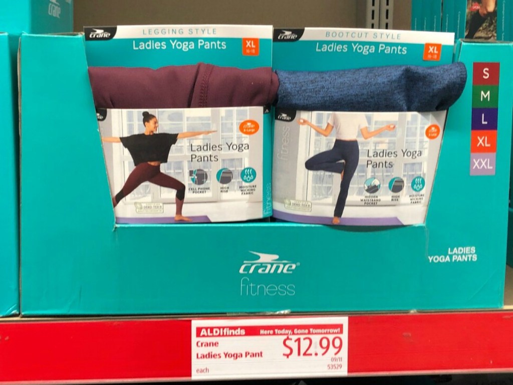 aldi yoga pants