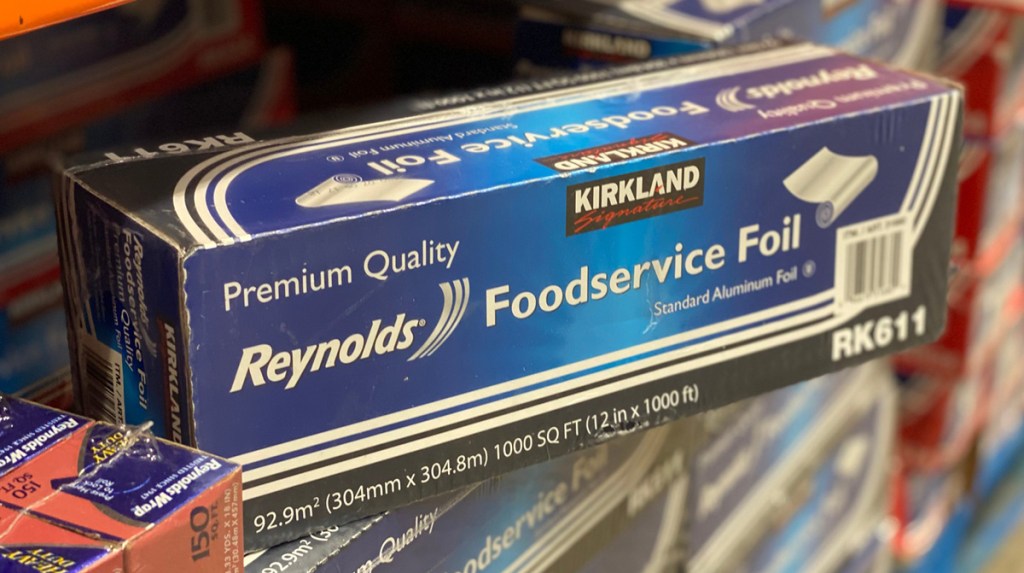 costco kirkland signature aluminum foil