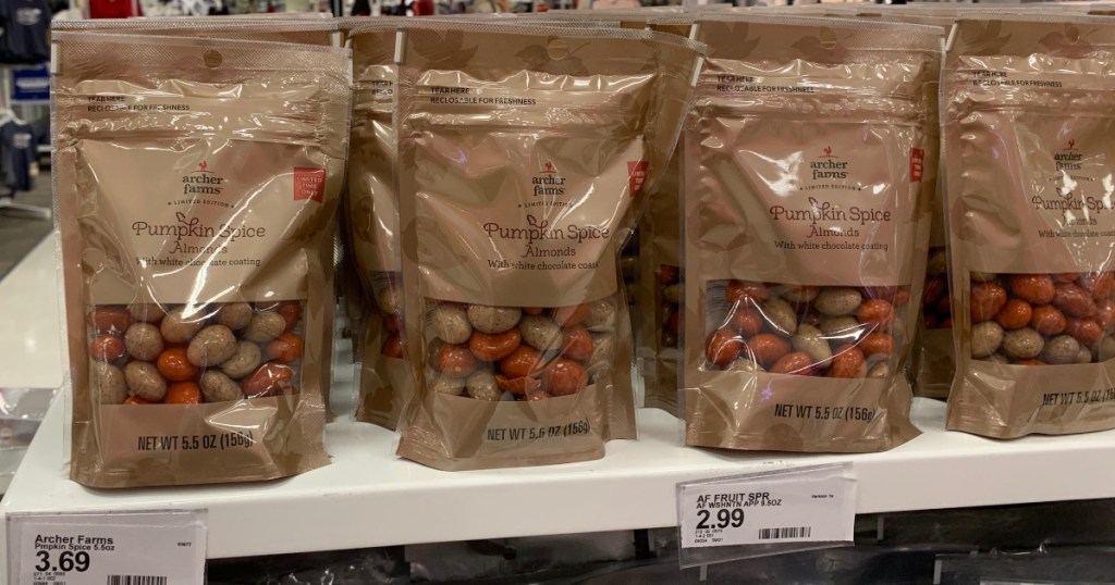 Archer Farms pumpkin spice almonds