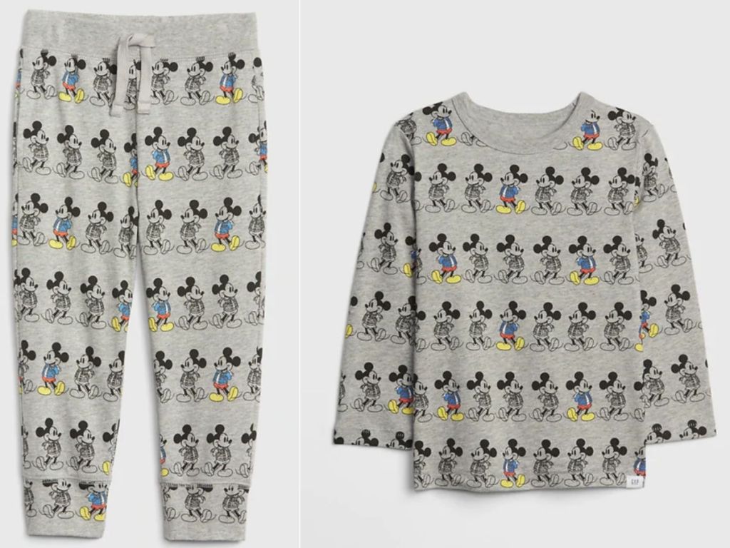 babyGap Mickey Mouse sweatshirt and pants