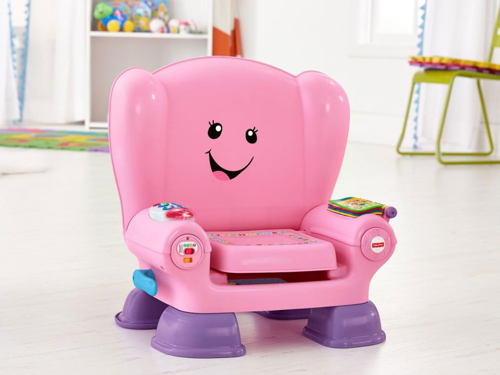 Fisher Price Laugh and Learn Smart Chair in Pink
