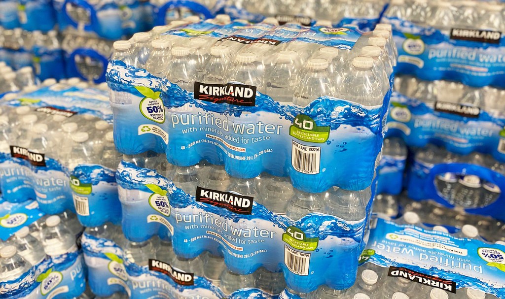 kirkland bottled water