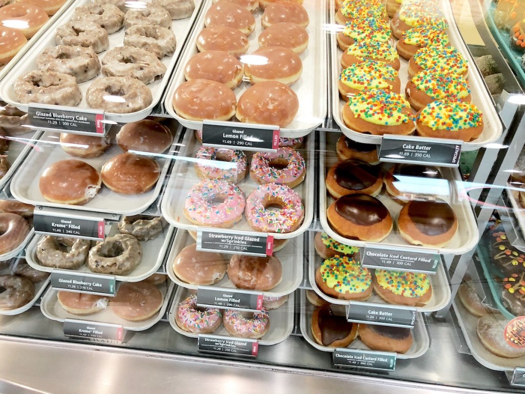 krispy kreme assorted donuts