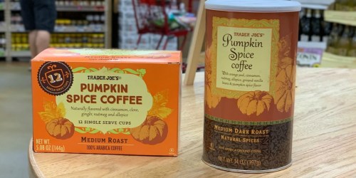 Trader Joe’s Pumpkin Spice Coffee & Tea Now Available