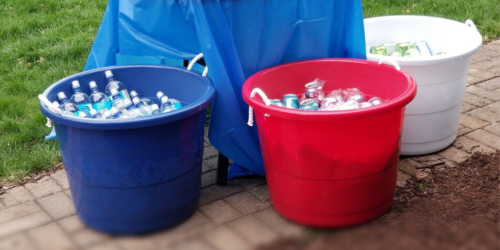 Mainstays 17-Gallon Buckets 3-Pack Only $14.50 at Walmart (Regularly $29)