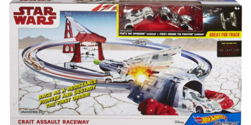 Up to 65% Off Hot Wheels Star Wars Figures & Playsets at Walmart