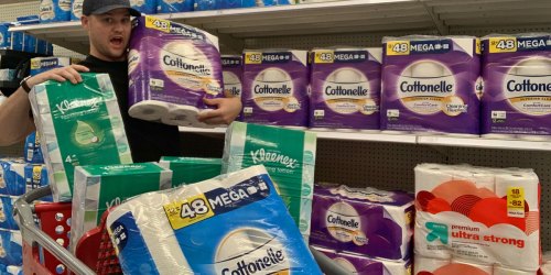 FREE $15 Target Gift Card w/ $50+ Household Essentials Purchase = Nice Deals on Kleenex & Cottonelle