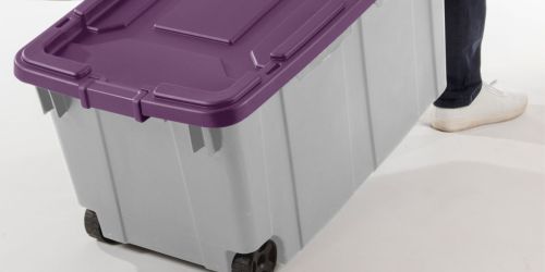 Sterilite 40-Gallon Wheeled Industrial Tote 2-Pack Only $22.75 at Walmart