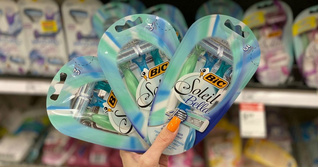 bic soleil bella disposable razors at target