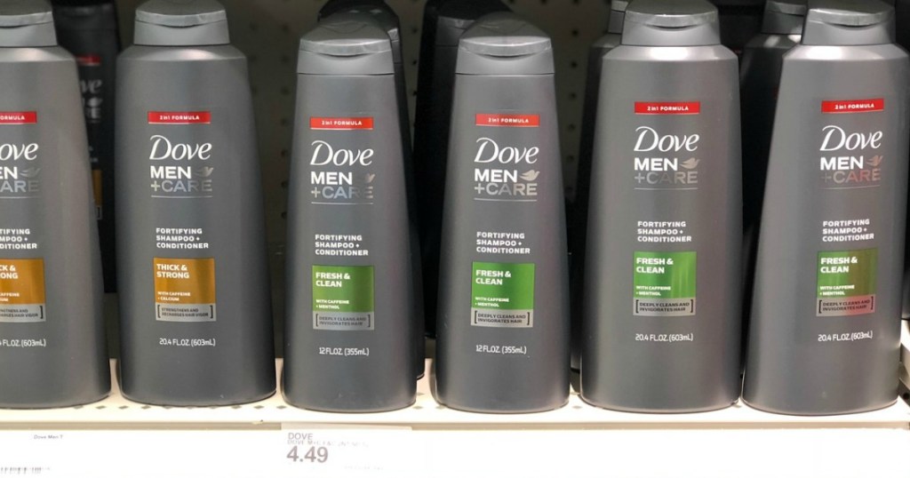 dove men + care shampoo at target