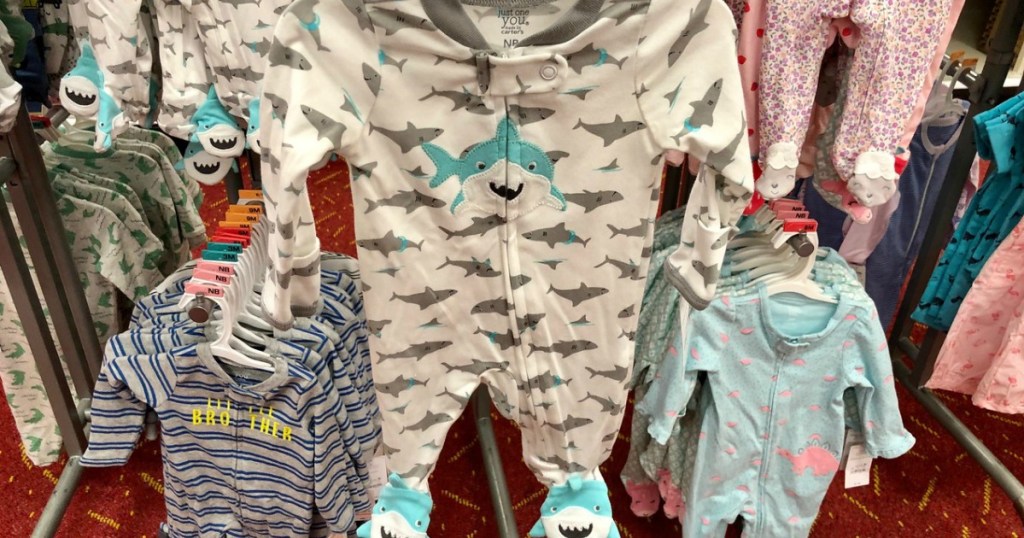 just one you sleep 'n play onesie at target