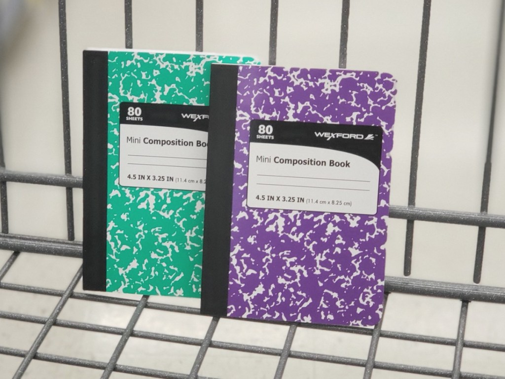 walgreens mini composition books