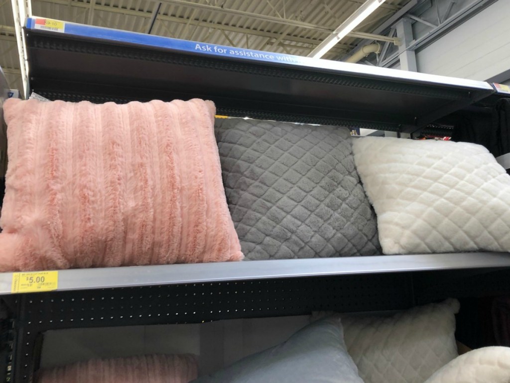 walmart throw pillows