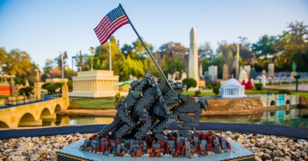Legoland Florida military display