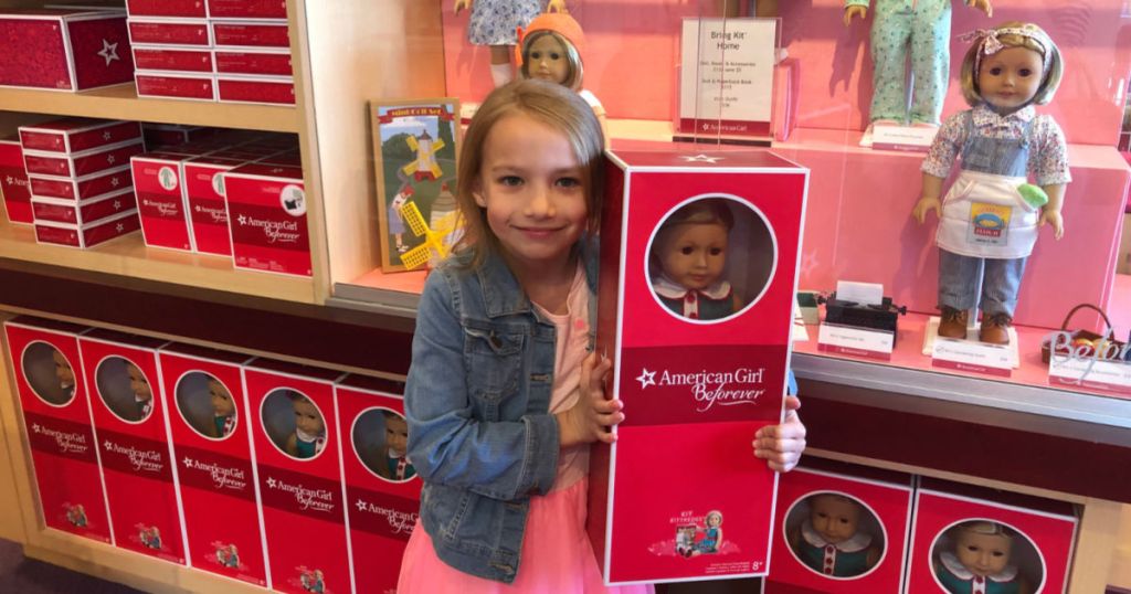 American Girl Dolls with Girl