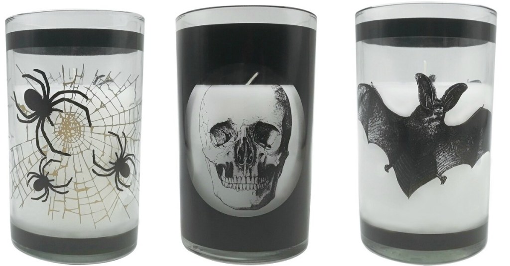 Three styles of Ashland Color Changing LED Candle