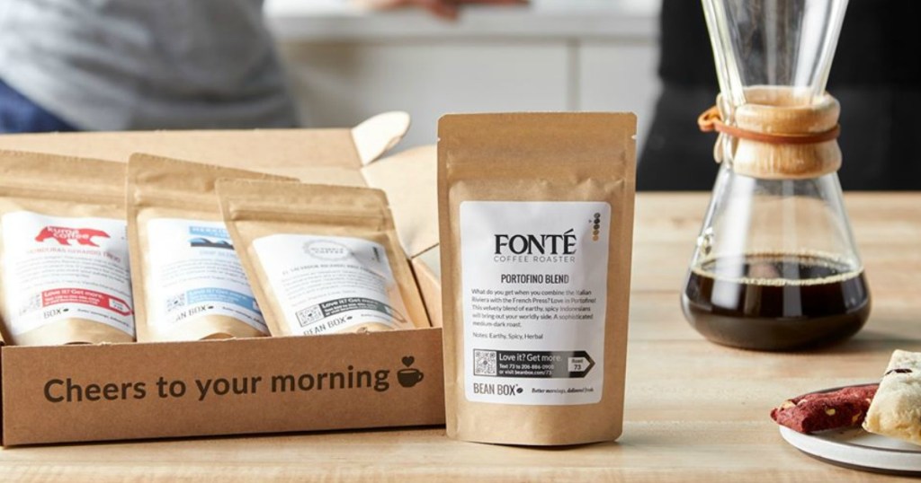 BeanBox Coffee subscription box