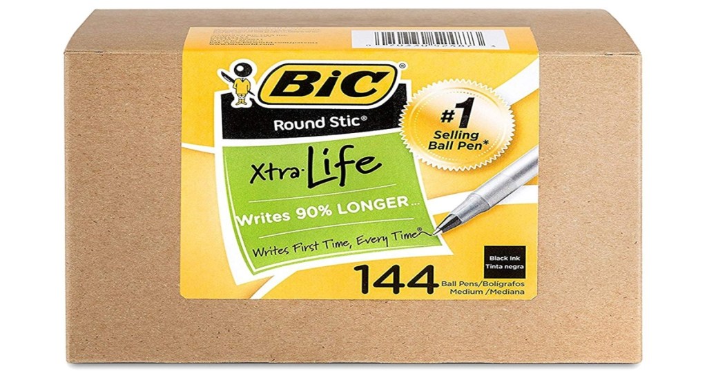 Box of BIC Pens, 144 Count