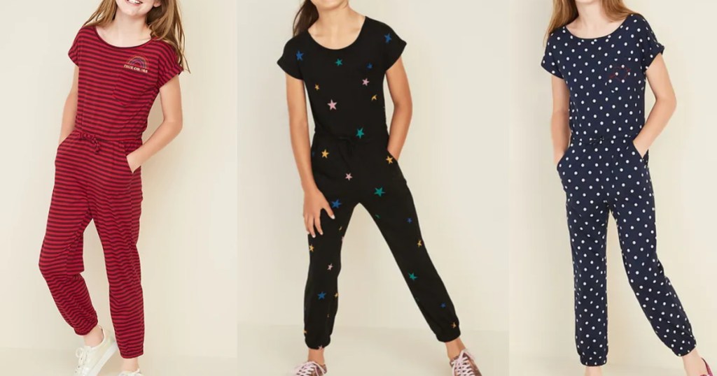 Old navy girls jumpsuits rompers