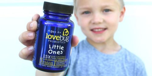 LoveBug Probiotics for Kids Only $11 Shipped on Amazon | Non-GMO & Allergen-Free