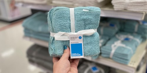Room Essentials 6-Pack Washcloths Only $2.55 (Just 42¢ Each) at Target + More
