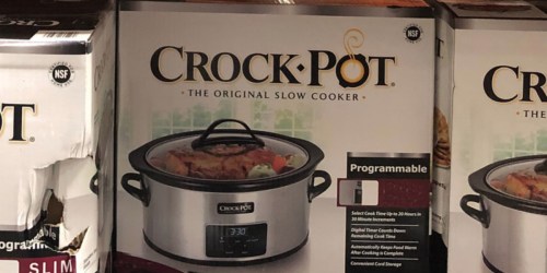 Crock-Pot 7-Quart Slow Cooker w/ Locking Lid & Carrying Bag Only $29.99 at Costco