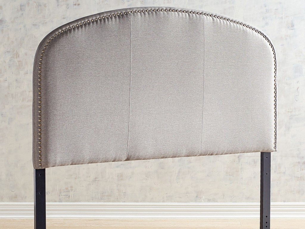 Caleb Round Top Sand Queen Headboard