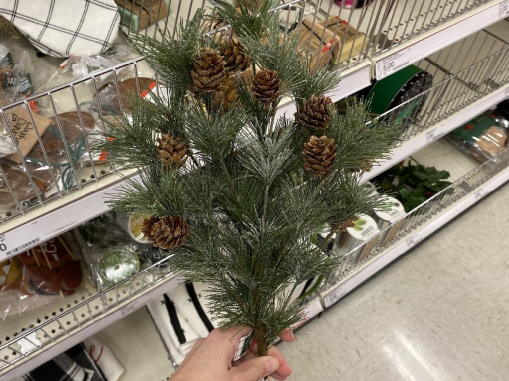 Holiday Greenery at Target 