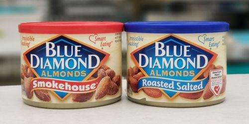 Blue Diamond Almonds Cans as Low as $2 Each at Walgreens | In-Store & Online