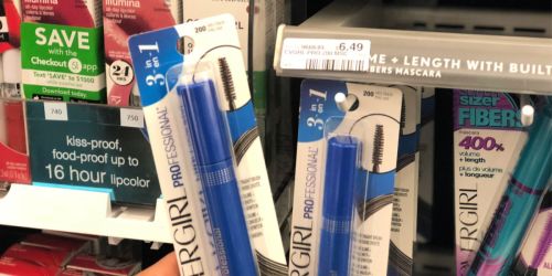 $5 Worth of New CoverGirl Cosmetics Coupons = Mascara Only $1.74 at CVS