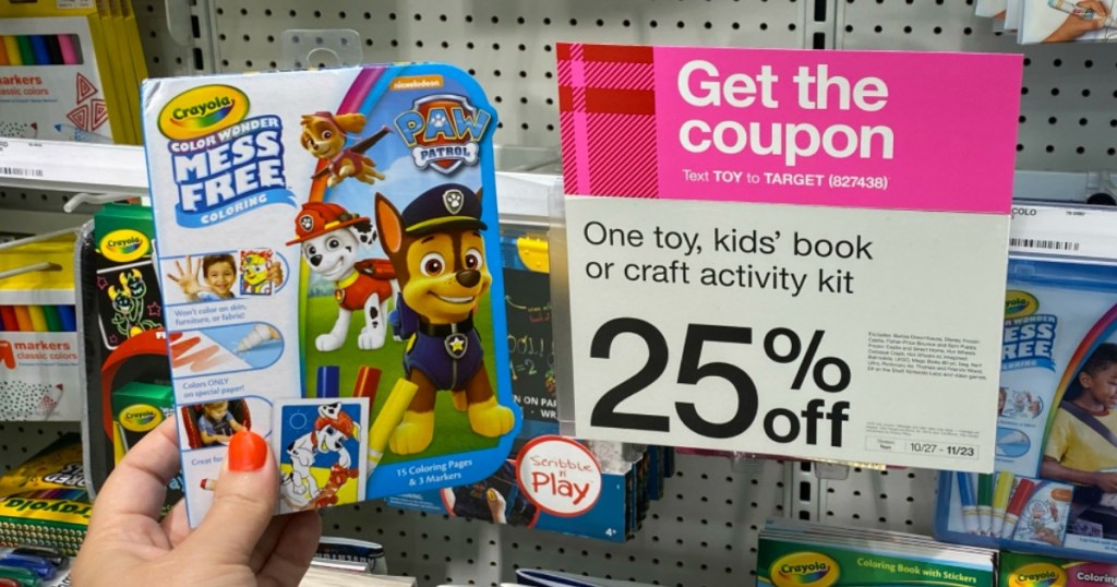 Crayola color wonder Paw Patrol