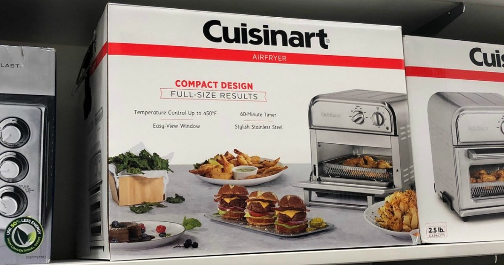 Cuisinart air fryer box on store shelf