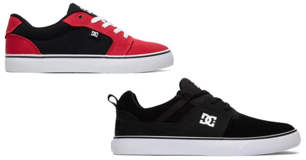 two dc men's shoes
