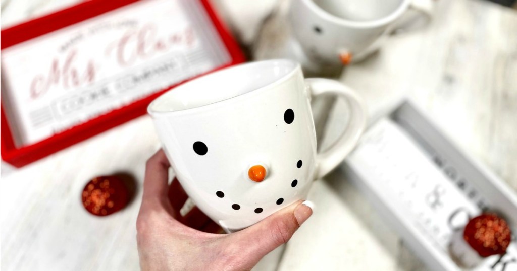 Dollar Tree Snowman Mug