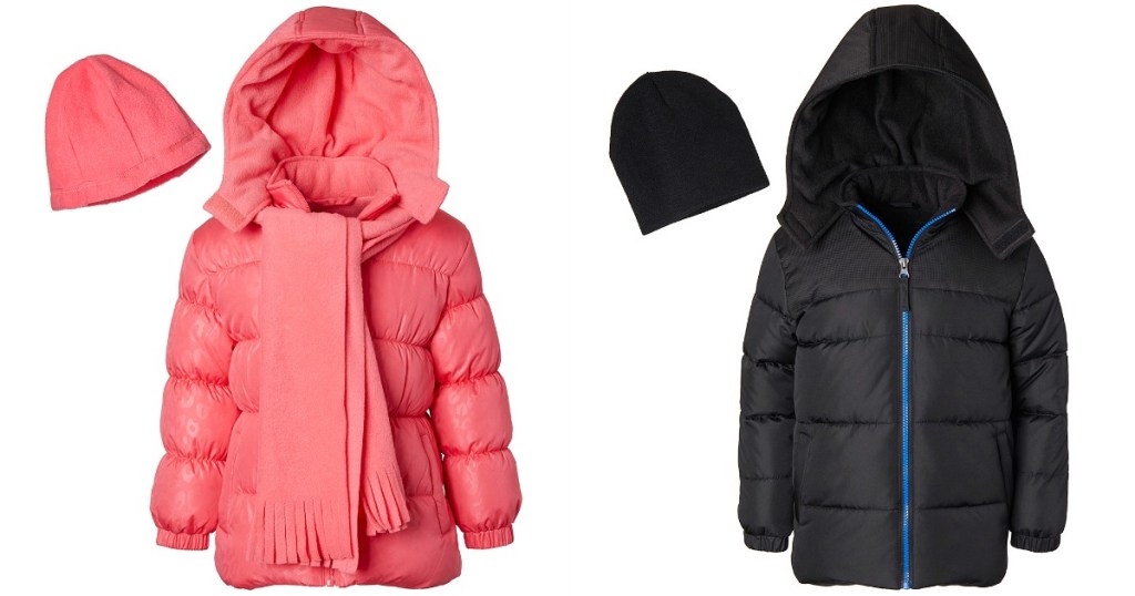 Girls and Boys Zulily Puffer Jackets