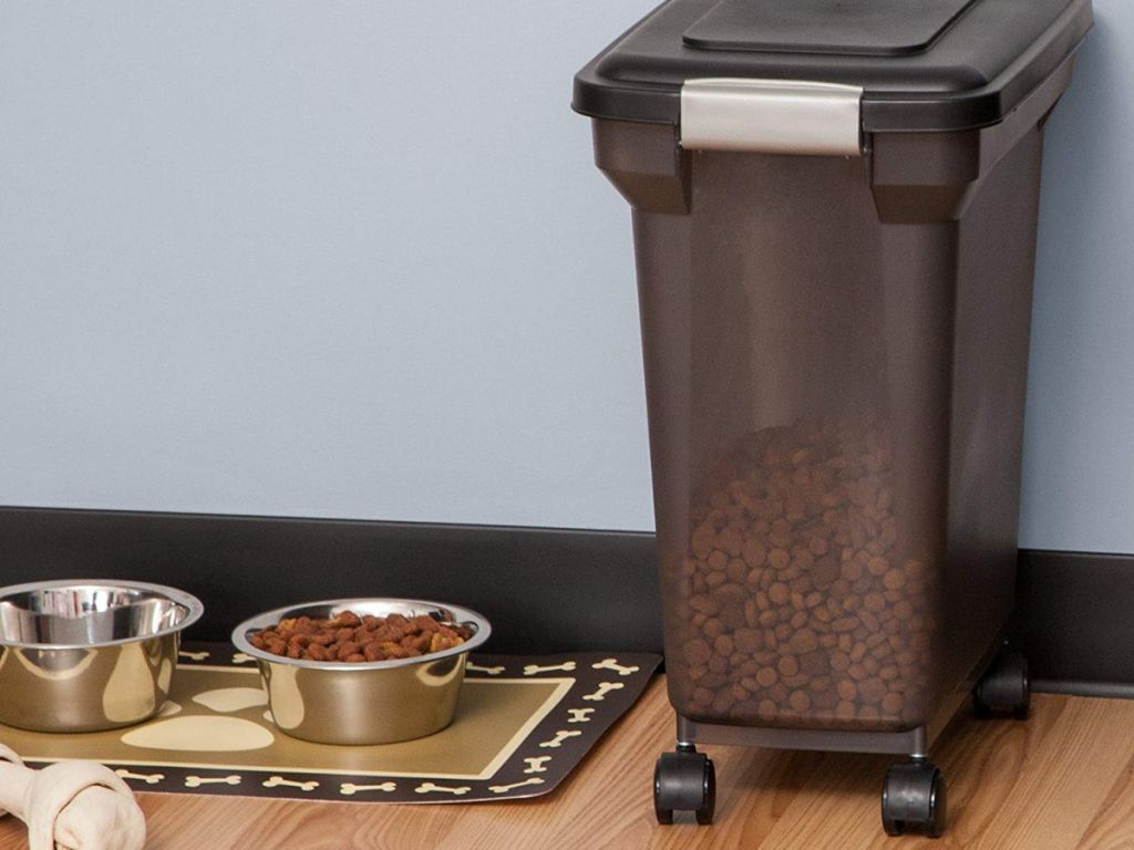 IRIS Premium Airtight 22 Pound Pet Food Storage Container