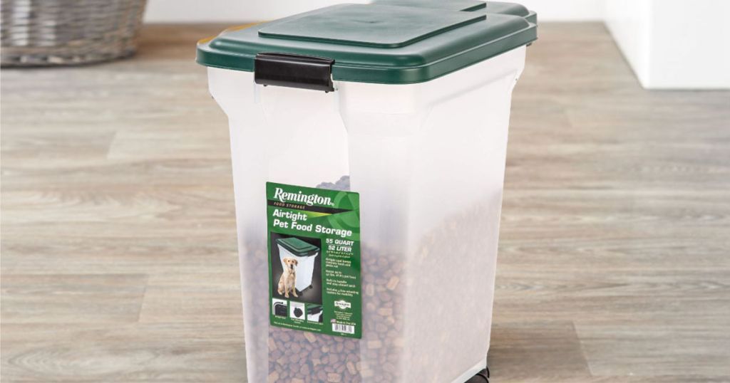 IRIS Remington Airtight 42-Pound Pet Food Storage Container
