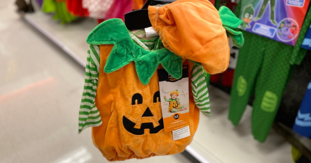 infant pumpkin costume at target