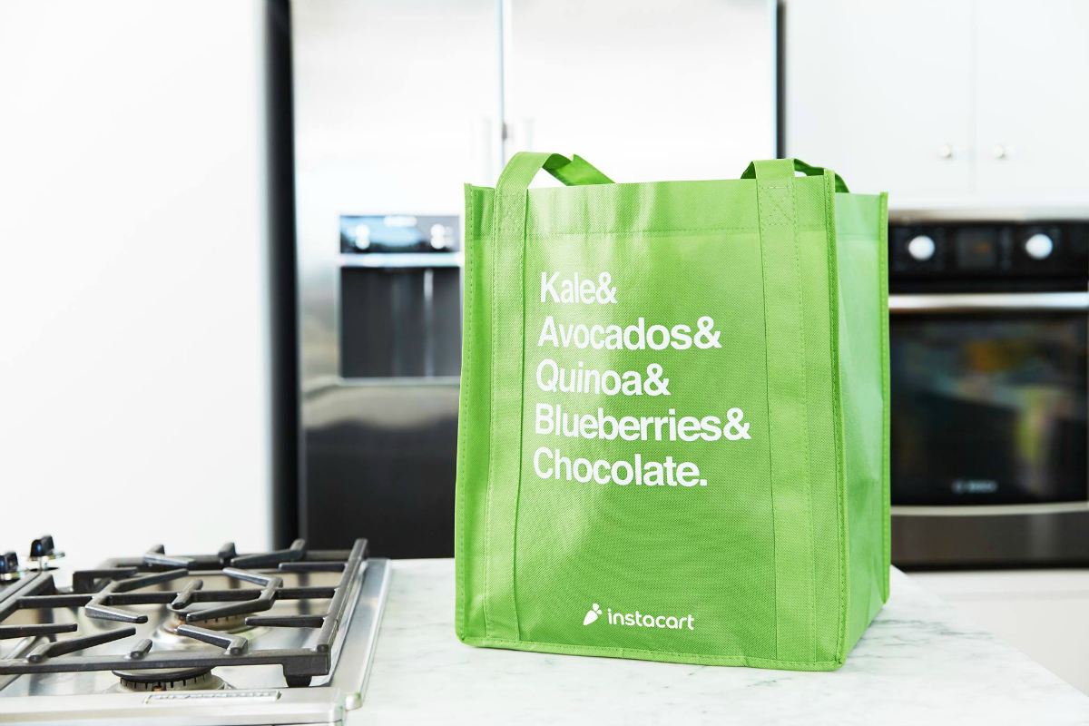 Instacart shopping bag